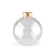 Baňka k dozdobení ø8 cm - Transparent (2 Kusy)