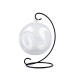 Aerárium fém állvány / gömb magasság 22 cm-es - Fekete (1 Darab) Aerárium fém állvány / gömb magasság 22 cm-es - Fekete (1 Darab)