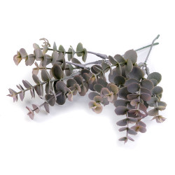 Artificial eucalyptus leaf - Grey-green (28 Pieces)