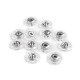 Designové patentky / druky ø 18; 20; 25 mm - Transparent (6 Páry) Designové patentky / druky ø 18; 20; 25 mm - Transparent (6 Páry)