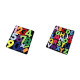 Chiffres/lettres en feutre - Multicolore (4 Sachets)