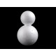 Bałwan styropianowy 4,5x7,5 cm - White (4 Sztuki) Bałwan styropianowy 4,5x7,5 cm - White (4 Sztuki)