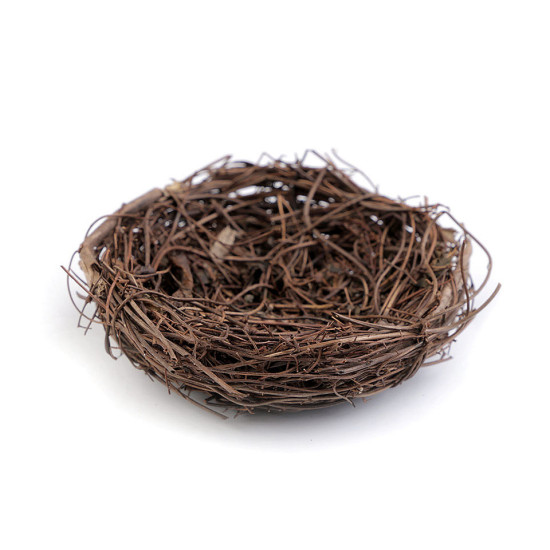 Gniazdo wiklina ø8 cm - Brązowy (10 Sztuki) Gniazdo wiklina ø8 cm - Brązowy (10 Sztuki)