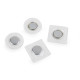 Hidden magnetic fastening / snaps to sew ø15 mm - Transparent (1 Pair) Hidden magnetic fastening / snaps to sew ø15 mm - Transparent (1 Pair)