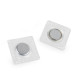 Hidden magnetic fastening / snaps to sew ø15 mm - Transparent (1 Pair) Hidden magnetic fastening / snaps to sew ø15 mm - Transparent (1 Pair)