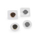 Hidden magnetic snaps to sew ø19 mm - Transparent (30 Pairs) Hidden magnetic snaps to sew ø19 mm - Transparent (30 Pairs)
