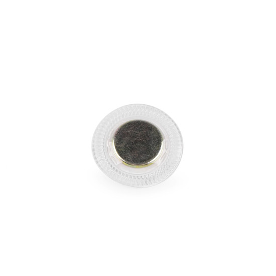 Hidden magnetic snaps to sew ø19 mm - Transparent (30 Pairs) Hidden magnetic snaps to sew ø19 mm - Transparent (30 Pairs)