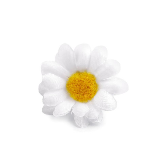 Marguerite artificielle, ø 4 cm - Blanc (20 Pièces) Marguerite artificielle, ø 4 cm - Blanc (20 Pièces)