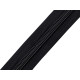 Continuous nylon zipper no 10 - Grey (1 Meter)