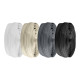 Continuous nylon zipper no 10 - Grey (1 Meter)