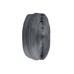 Continuous nylon zipper no 10 - Grey (1 Meter)