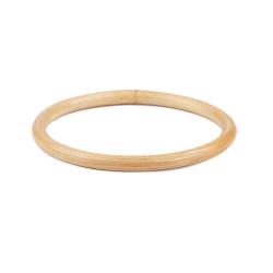 Bamboo bag handles / dreamcatcher diy circle ø12 cm - Bamboo light (1 Piece)