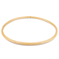 Bamboo bag handles / dreamcatcher diy circle ø20 cm - Bamboo light (1 Piece)