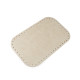 Handbag bottom insert / shaper pad 18x28 cm - Ecru (1 Piece) Handbag bottom insert / shaper pad 18x28 cm - Ecru (1 Piece)