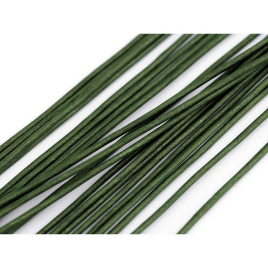 Drut florystyczny ø2 mm, długość 40 cm - Zielony (60 Sztuki) Drut florystyczny ø2 mm, długość 40 cm - Zielony (60 Sztuki)