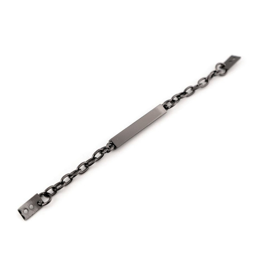Coat hanging chain loop - Black nickel (10 Pieces)