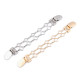 Clip / fibbie di fissaggio per cardigan - Argento (12 Pezzi) Clip / fibbie di fissaggio per cardigan - Argento (12 Pezzi)