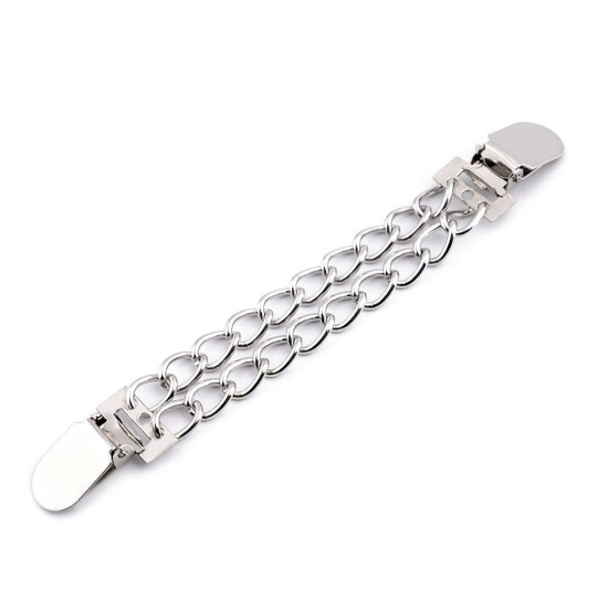 Zapięcie ozdobne / klamra metalowa / broszka - Srebrny (12 Sztuki) Zapięcie ozdobne / klamra metalowa / broszka - Srebrny (12 Sztuki)