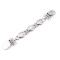 Clip / fibbie di fissaggio per cardigan - Argento (1 Pezzo)