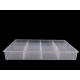 Pojemnik plastikowy / organizer 23x34,5x4,5 cm - Transparent (1 Sztuka) Pojemnik plastikowy / organizer 23x34,5x4,5 cm - Transparent (1 Sztuka)
