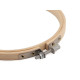 Bamboo embroidery hoop ø12.5 cm - Bamboo light (10 Pieces)