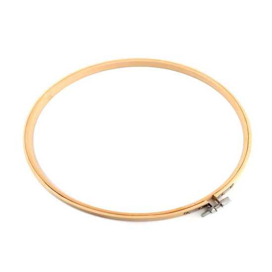 Bambusz hímzőkeret ø25,5 mm - Világos bambusz (4 Darabok)