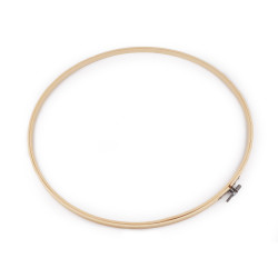 Bamboo embroidery hoop, extra large ø33; 35.5; 40 cm - Bamboo light (1 Piece)