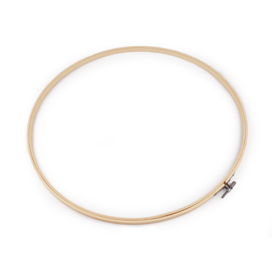 Bambusz hímzőkeret extra nagy ø33, 35,5, 40 cm - Világos bambusz (10 Darabok) Bambusz hímzőkeret extra nagy ø33, 35,5, 40 cm - Világos bambusz (10 Darabok)