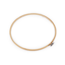 Bamboo embroidery hoop, extra large ø33; 35.5; 40 cm - Bamboo light (1 Piece)