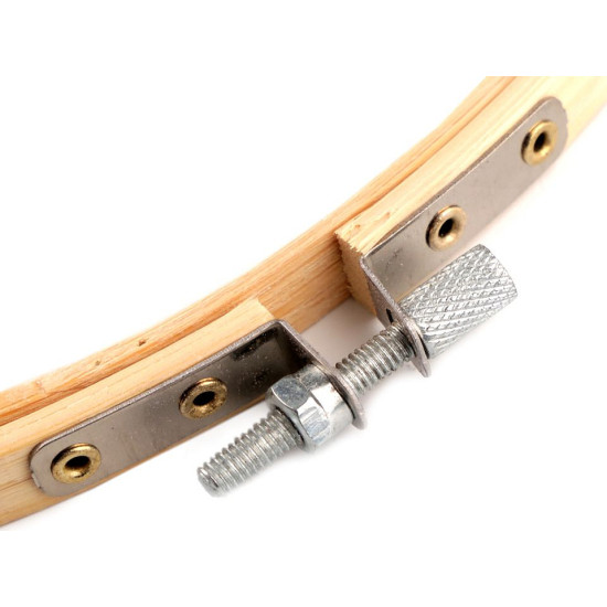 Bambusz hímzőkeret extra nagy ø33, 35,5, 40 cm - Világos bambusz (10 Darabok) Bambusz hímzőkeret extra nagy ø33, 35,5, 40 cm - Világos bambusz (10 Darabok)