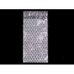 Bublinkové sáčiky s lepiacou lištou 7,5x13,5 cm - Transparent (100 Kusy)