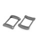 Clothing / handbag / strap rectangular metal loops witdth 20 mm - Nickel (100 Pieces) Clothing / handbag / strap rectangular metal loops witdth 20 mm - Nickel (100 Pieces)