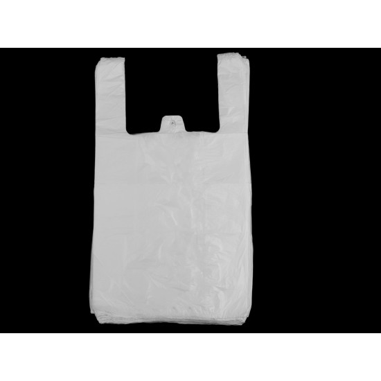 Reklamówka plastikowa 30x37 cm - Niebieski (1 Pęczek)