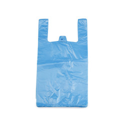 Reklamówka plastikowa 30x37 cm - Niebieski (1 Pęczek)