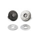 Magnetic snap fasteners ø14 mm thin - Black nickel (20 Sets) Magnetic snap fasteners ø14 mm thin - Black nickel (20 Sets)