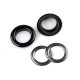 Grommet / eyelet, inner ø10 mm / outer ø16 mm - Nickel (10 Pairs) Grommet / eyelet, inner ø10 mm / outer ø16 mm - Nickel (10 Pairs)