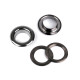 Grommet / eyelet, inner ø10 mm / outer ø16 mm - Nickel (10 Pairs) Grommet / eyelet, inner ø10 mm / outer ø16 mm - Nickel (10 Pairs)