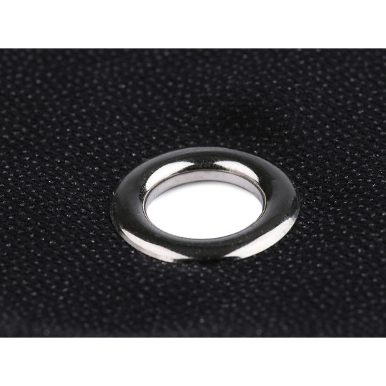 Grommet / eyelet with washer, inner ø13.5 mm / outer ø23 mm, shiny - Nickel (50 Pairs) Grommet / eyelet with washer, inner ø13.5 mm / outer ø23 mm, shiny - Nickel (50 Pairs)