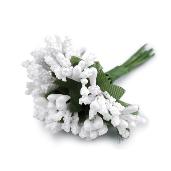 Floral / florist pistils on wire - Cream lightest (12 Pieces) Floral / florist pistils on wire - Cream lightest (12 Pieces)