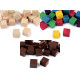 Fa kockák 15x15 mm - Multicolor (200 Darabok) Fa kockák 15x15 mm - Multicolor (200 Darabok)