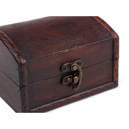 Antique metal lock / catch curved buckle for wooden boxes - Nickel (1 Set) Antique metal lock / catch curved buckle for wooden boxes - Nickel (1 Set)