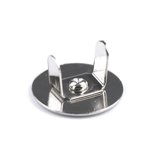 Magnetic snap fasteners ø18 mm thin - Black varnish (5 Sets) Magnetic snap fasteners ø18 mm thin - Black varnish (5 Sets)