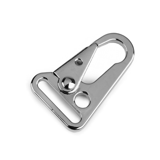 Karabińczyk metalowy 25 mm - Różowozłota (1 Sztuka)