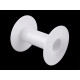 Bobina vuota, in plastica, dimensioni: 6 x 6,6 cm - Bianco (80 Pezzi) Bobina vuota, in plastica, dimensioni: 6 x 6,6 cm - Bianco (80 Pezzi)