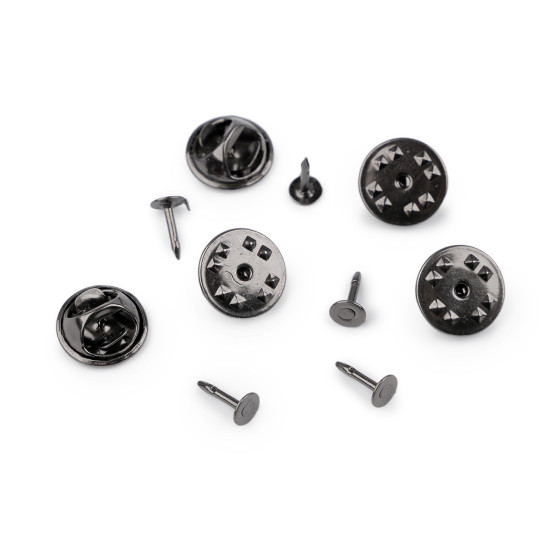 Befestigung für abzeichen / endstück für abzeichen ø11 mm - Platine (10 Paare) Befestigung für abzeichen / endstück für abzeichen ø11 mm - Platine (10 Paare)