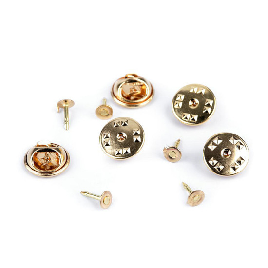 Befestigung für abzeichen / endstück für abzeichen ø11 mm - Platine (10 Paare) Befestigung für abzeichen / endstück für abzeichen ø11 mm - Platine (10 Paare)