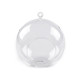 Glass round aerium ø15 cm - Transparent (2 Pieces) Glass round aerium ø15 cm - Transparent (2 Pieces)