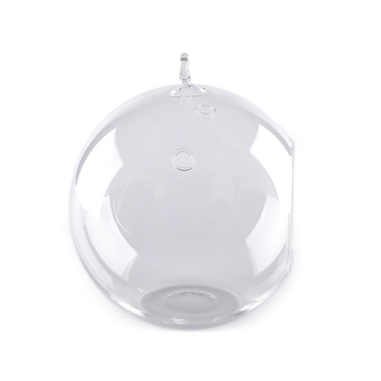 Glass round aerium ø15 cm - Transparent (2 Pieces) Glass round aerium ø15 cm - Transparent (2 Pieces)