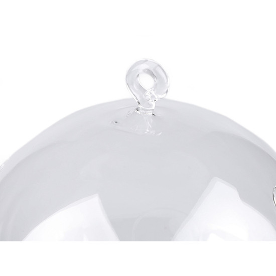 Glass round aerium ø15 cm - Transparent (2 Pieces) Glass round aerium ø15 cm - Transparent (2 Pieces)