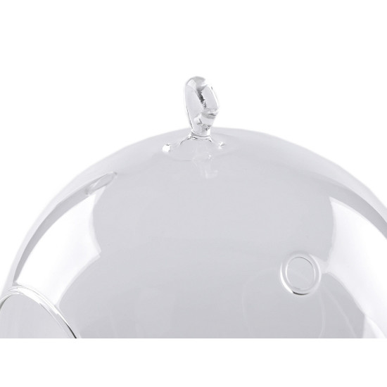 Glass round aerium ø15 cm - Transparent (2 Pieces) Glass round aerium ø15 cm - Transparent (2 Pieces)